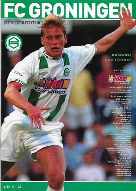 Programmaboekje FC Groningen – Feyenoord