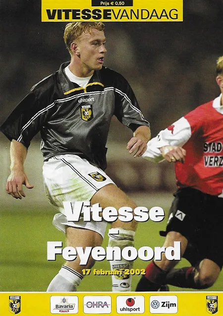 Programmaboekje Vitesse – Feyenoord