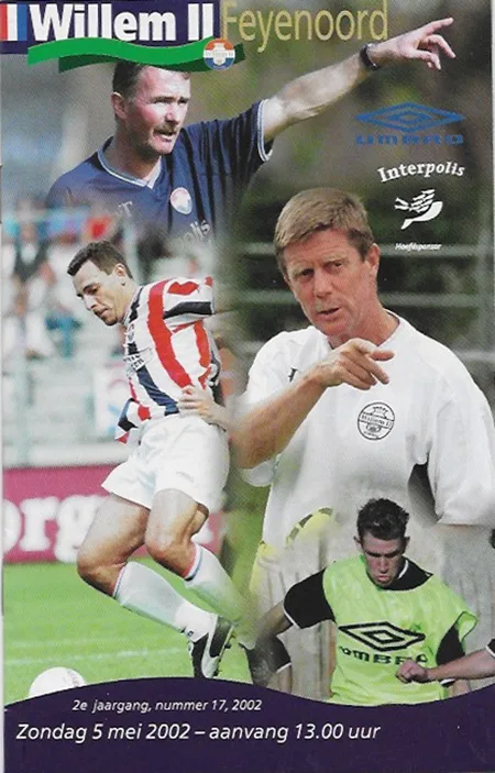 Programmaboekje Willem II – Feyenoord