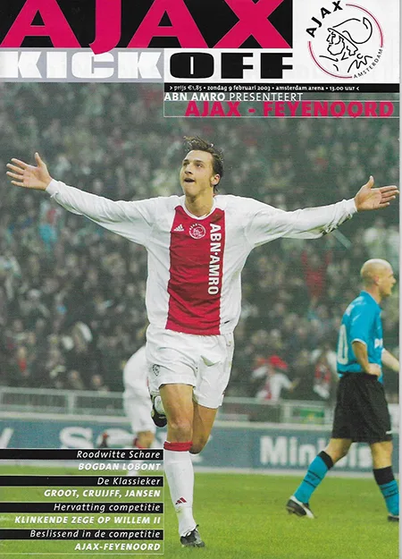 Programmaboekje AFC Ajax – Feyenoord