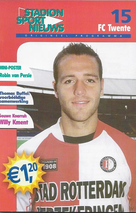 Programmaboekje Feyenoord – FC Twente