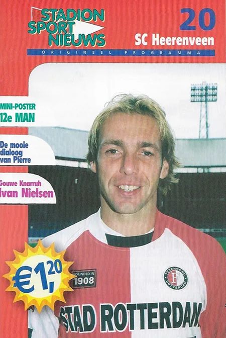 Programmaboekje Feyenoord – sc Heerenveen