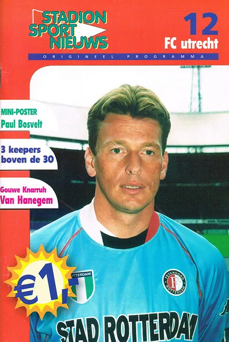 Programmaboekje Feyenoord – FC Utrecht