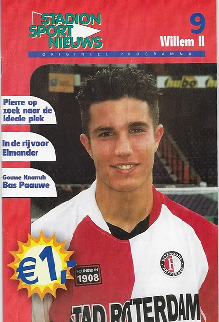 Programmaboekje Feyenoord – Willem II
