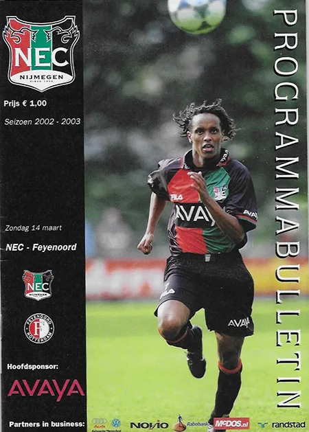Programmaboekje SC NEC – Feyenoord