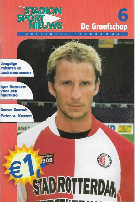 Programmaboekje Feyenoord – De Graafschap
