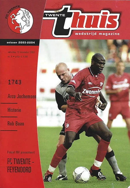 Programmaboekje FC Twente – Feyenoord