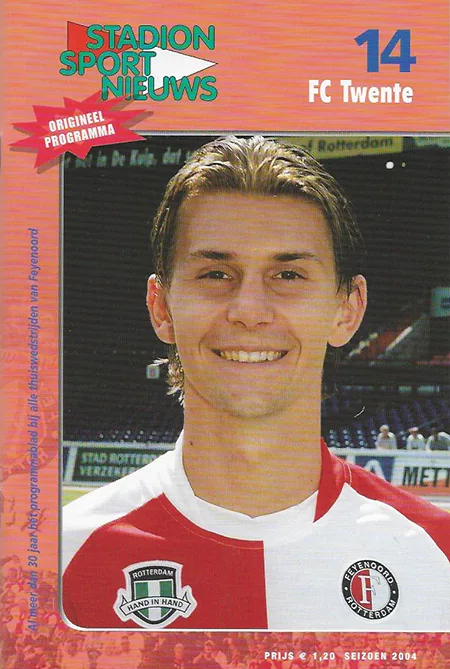 Programmaboekje Feyenoord – FC Twente