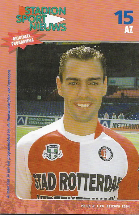 Programmaboekje Feyenoord – AZ
