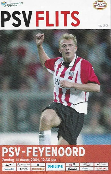 Programmaboekje PSV – Feyenoord