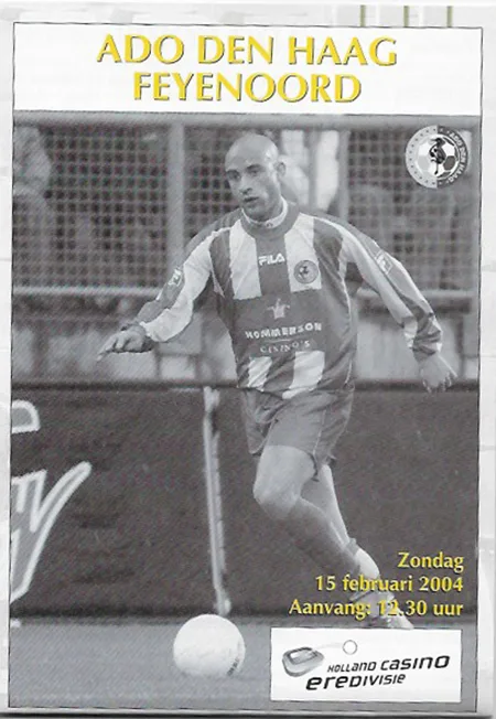Programmaboekje ADO Den Haag – Feyenoord