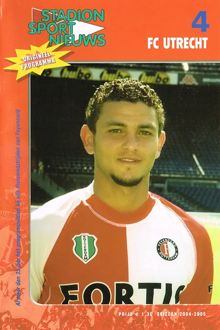 Programmaboekje Feyenoord – FC Utrecht