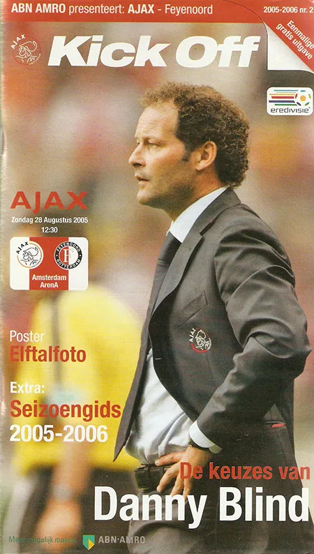 Programmaboekje AFC Ajax – Feyenoord