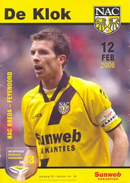 Programmaboekje NAC Breda – Feyenoord