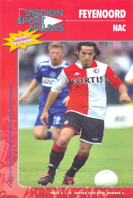 Programmaboekje Feyenoord – NAC Breda