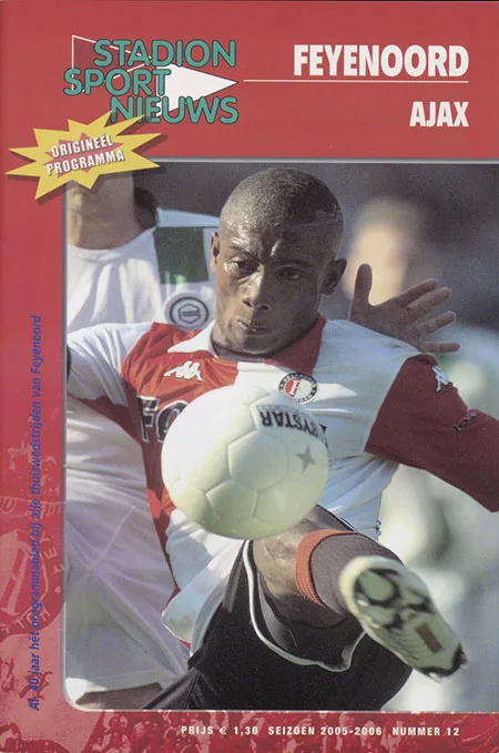 Programmaboekje Feyenoord – AFC Ajax