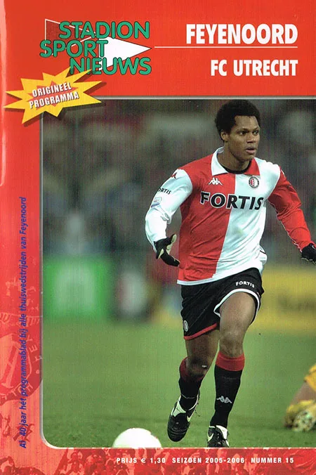 Programmaboekje Feyenoord – FC Utrecht