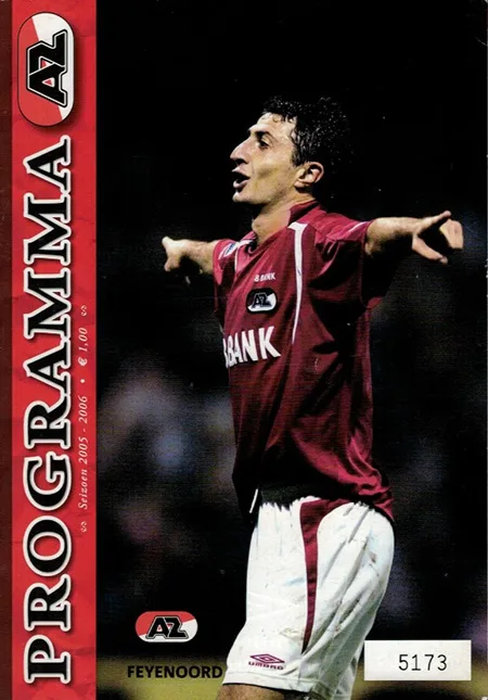 Programmaboekje AZ – Feyenoord