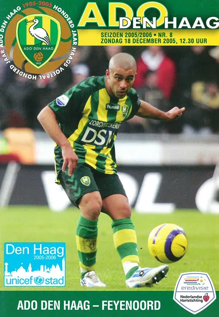 Programmaboekje ADO Den Haag – Feyenoord