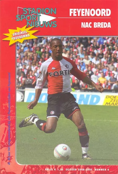 Programmaboekje Feyenoord – NAC Breda