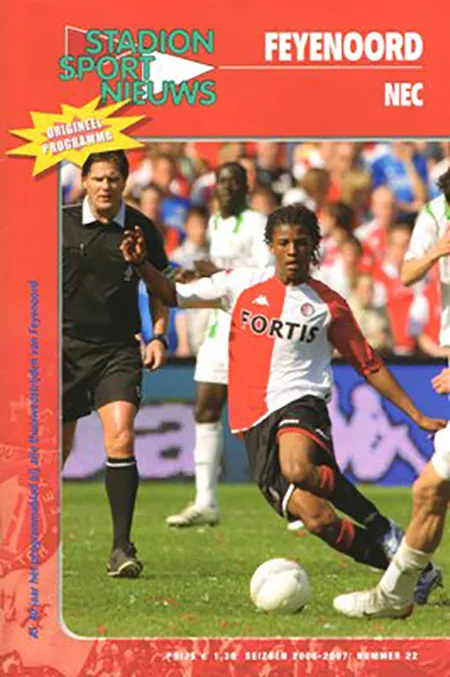 Programmaboekje Feyenoord – SC NEC