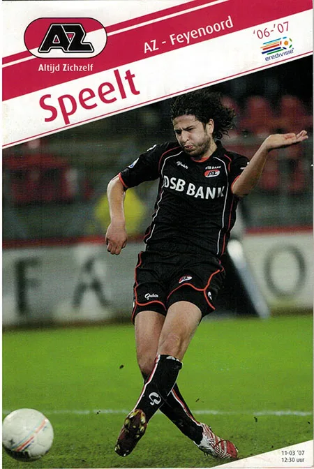 Programmaboekje AZ – Feyenoord