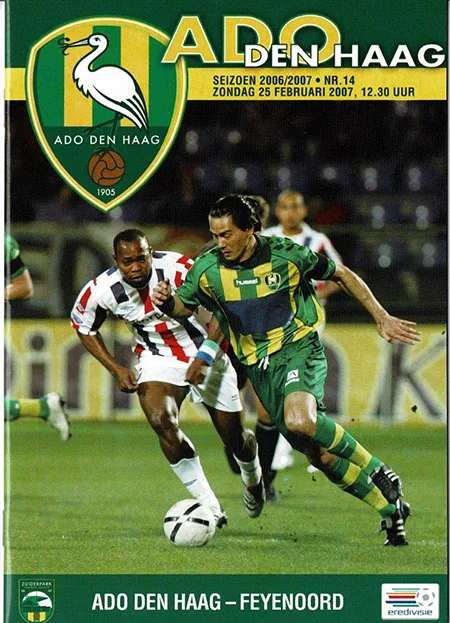 Programmaboekje ADO Den Haag – Feyenoord