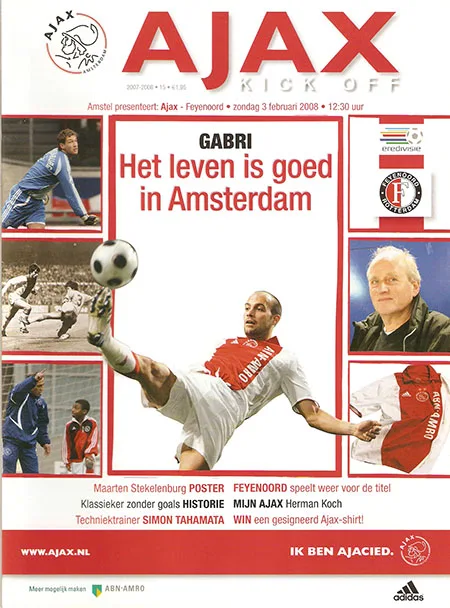 Programmaboekje AFC Ajax – Feyenoord