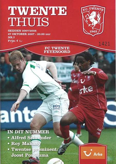 Programmaboekje FC Twente – Feyenoord