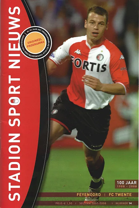 Programmaboekje Feyenoord – FC Twente