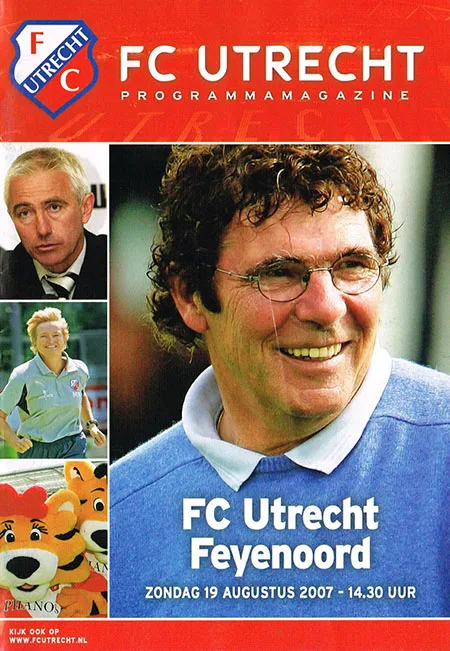 Programmaboekje FC Utrecht – Feyenoord