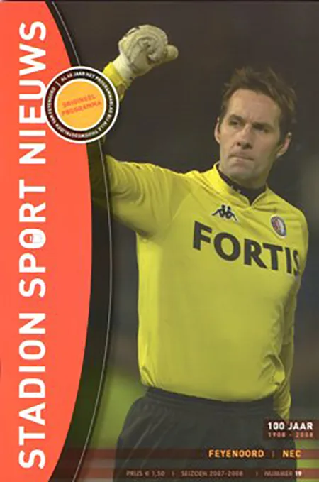 Programmaboekje Feyenoord – SC NEC