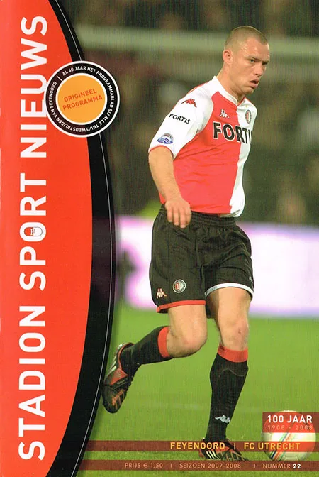 Programmaboekje Feyenoord – FC Utrecht