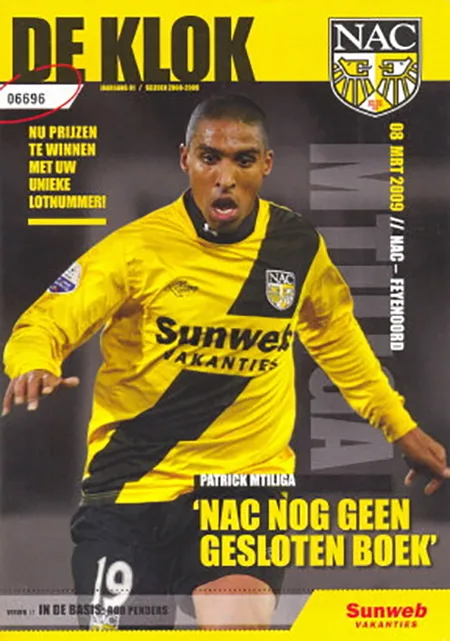 Programmaboekje NAC Breda – Feyenoord