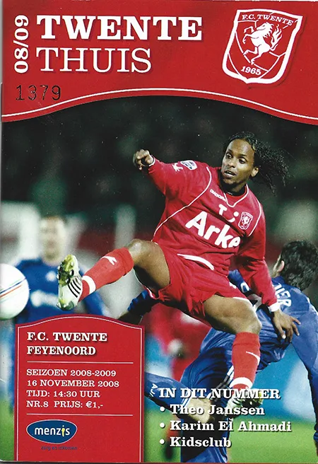 Programmaboekje FC Twente – Feyenoord