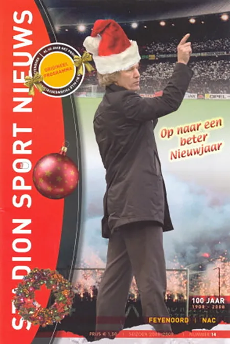 Programmaboekje Feyenoord – NAC Breda