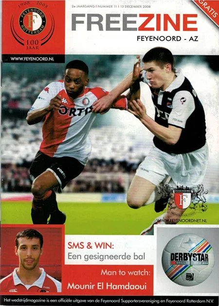 Programmaboekje Feyenoord – AZ