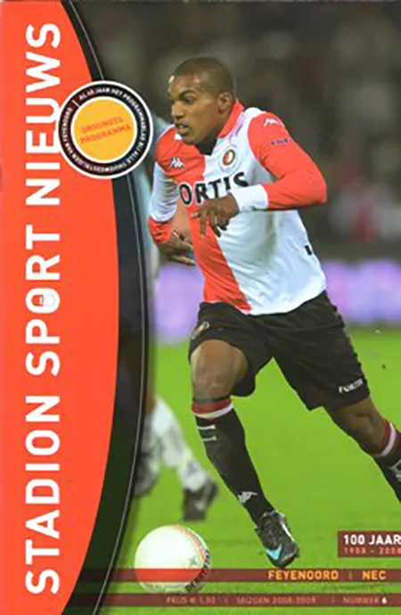 Programmaboekje Feyenoord – SC NEC