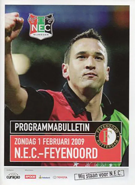 Programmaboekje SC NEC – Feyenoord