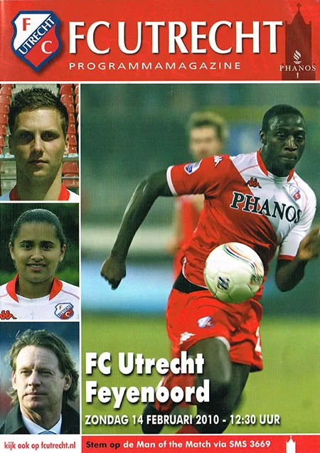 Programmaboekje FC Utrecht – Feyenoord