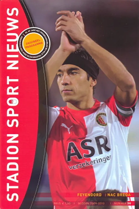 Programmaboekje Feyenoord – NAC Breda