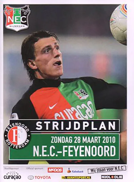 Programmaboekje SC NEC – Feyenoord