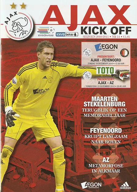 Programmaboekje AFC Ajax – Feyenoord