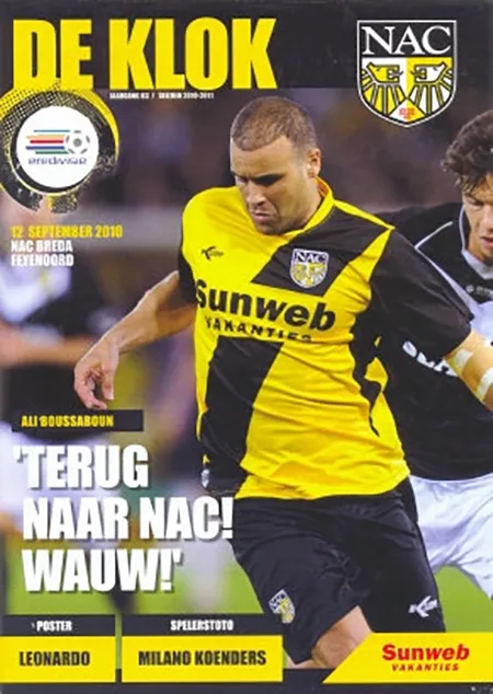 Programmaboekje NAC Breda – Feyenoord