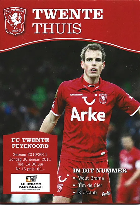 Programmaboekje FC Twente – Feyenoord