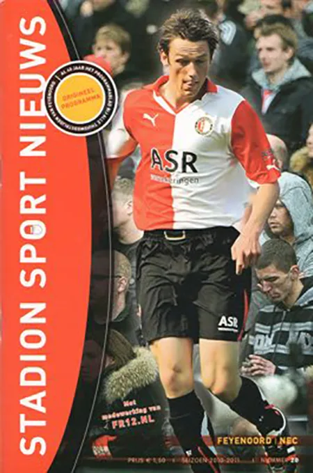 Programmaboekje Feyenoord – SC NEC