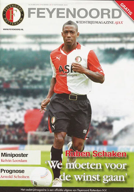 Programmaboekje Feyenoord – AFC Ajax