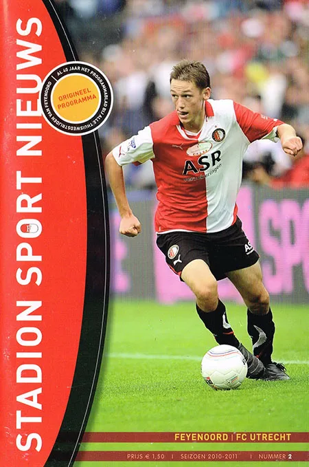 Programmaboekje Feyenoord – FC Utrecht
