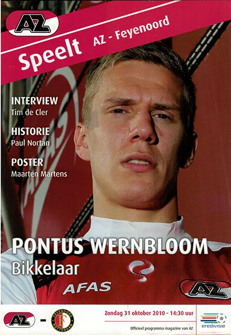 Programmaboekje AZ – Feyenoord