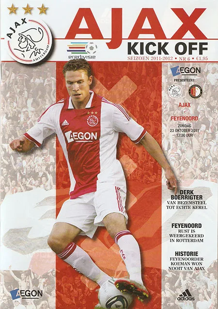 Programmaboekje AFC Ajax – Feyenoord